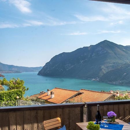 Happy Guest Apartments - Lake Panorama & Pool Riva di Solto Luaran gambar